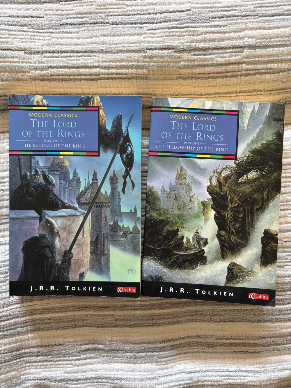 2001 Copies of LOTR Part 1 & 3 - Picture 1 of 4